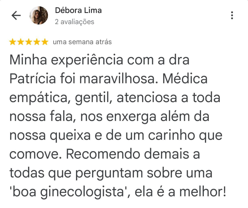 Dra Patrícia Kuhn, a sua melhor opção de obstetra.