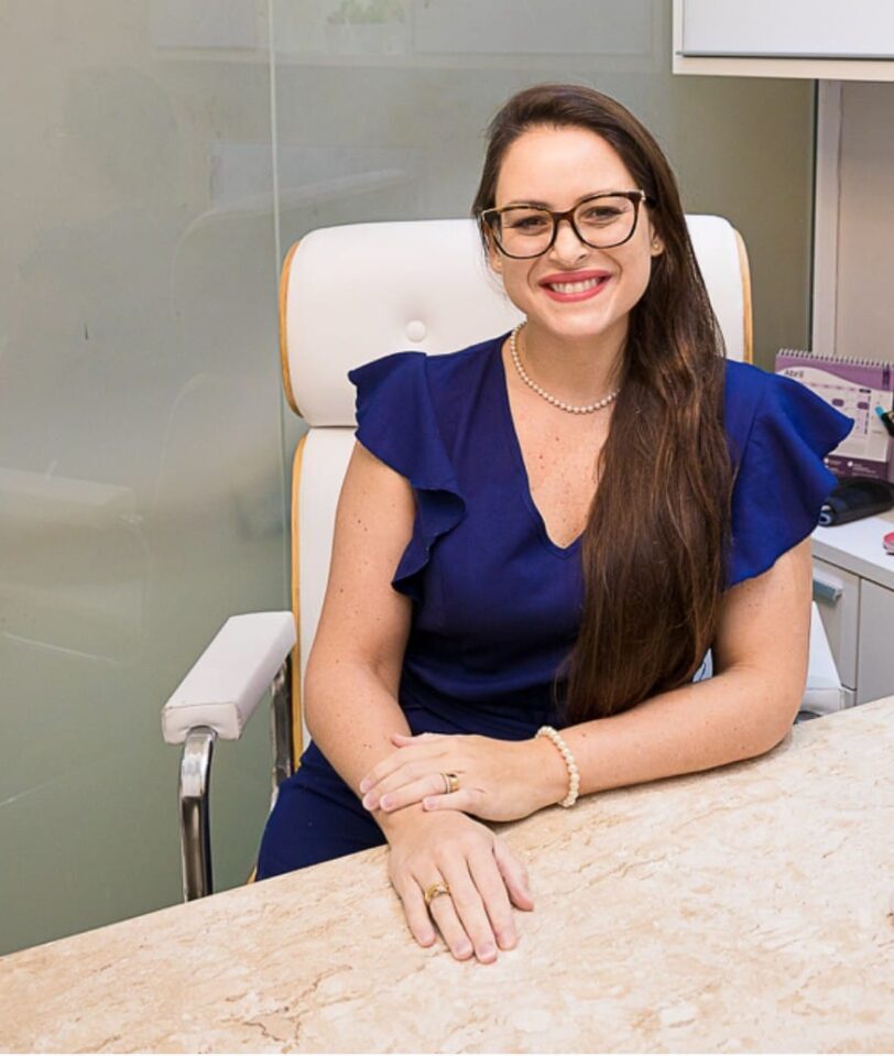 Dra. Patrícia Kuhn, obstetra, especialista em pré-natal de alto risco.
