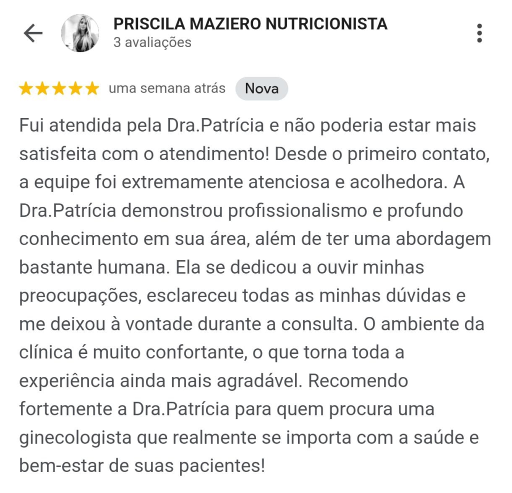 Dra Patrícia Kuhn, a sua melhor opção de obstetra.